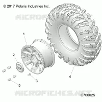 OPT, BLACK, ALUMINUM ROUE AVANTS