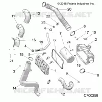 ENGINE, PRISE D'AIR SYSTEM