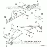 SUSPENSION AVANT CONTROL ARMS