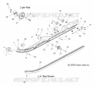 SUSPENSION, FIXATION RAIL