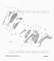 PANNEAUX LATERAUXS AND TRIM