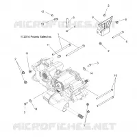 SYSTÈME DE TRANSMISSION, MAIN GEARCASE MOUNTING