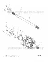 DRIVE TRAIN, JACKSHAFT AND ARBRE DE TRANSMISSION
