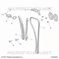 CHAINE DE DISTRIBUTION AND TENSIONER