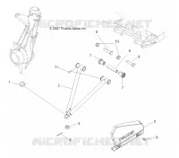 SUSPENSION, A-ARM and SUPPORT MOUNTING