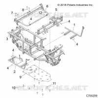 CHASSIS, CADRE AND FRONT BUMPER