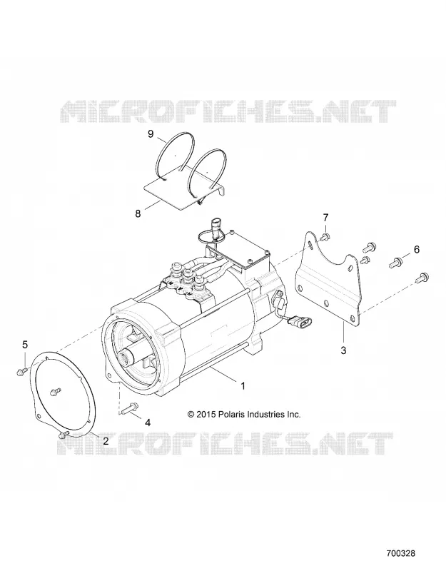 ELECTRICITE, MOTOR, 48 VAC