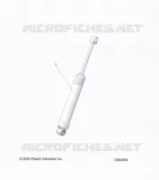 SUSPENSION, AMORTISSEUR ARRIERE TRACK (7045512)