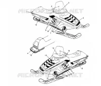 EMBLEMES 440 0952760, 440 SKS 0952560,  and EUROPEAN 440 SKS E952560 (4929032903A014)