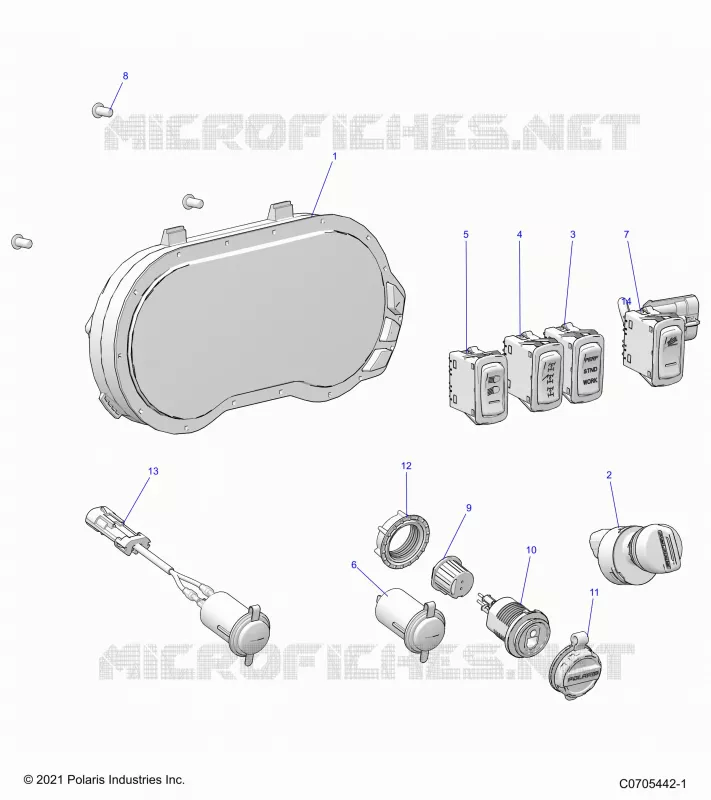 ELECTRICITE, DASH INSTRUMENTS