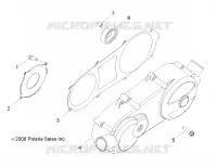CARTERS MOTEUR COVER, LH