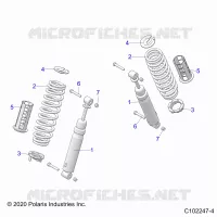 SUSPENSIONDLE SHOCKS AND MOUNTING