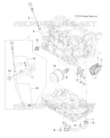 MOTEUR, OIL SYSTEM AND JAUGE A HUILE