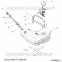 SYSTÃˆME D'ALIMENTATION, FUEL TANK