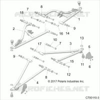 SUSPENSION AVANT CONTROL ARMS