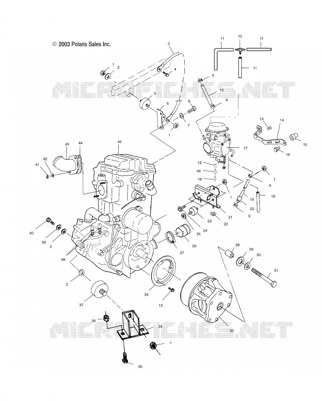 SUPPORT MOTEUR