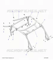 CHASSIS, CAB CADRE