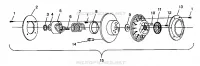 EMBRAYAGE DE TRANSMISSION CLASSIC 0942865 AND  CLASSIC TOURING 0942875 (4924962496030A)