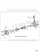 SYSTEME DE TRANSMISSION, FRONT GEARCASE (FROM 1/1/19)