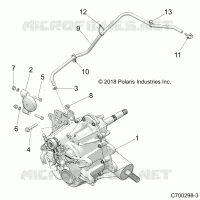 SYSTÃˆME DE TRANSMISSION, MAIN GEARCASE MOUNTING