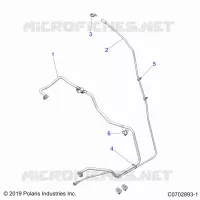 BODY, CARBURANT LINES, STD.