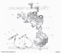 BRAKES, MAITRE CYLINDRE AND ABS MODULE