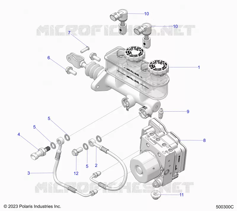 BRAKES, MAITRE CYLINDRE AND ABS MODULE