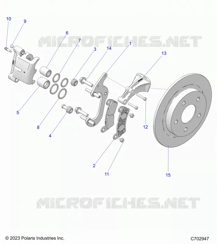 BRAKES, ETRIER DE FREIN ARRIERE
