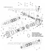 SYSTÈME DE TRANSMISSION, FRONT PONT AND MOUNTING