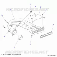 ENGINE, ECHAPPEMENT, HEADPIPE AND RELATED