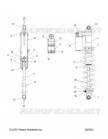 SUSPENSION, AMORTISSEUR ARRIERE TRACK (7044563)