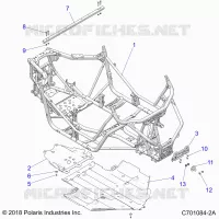 CHASSIS, MAIN FRAME AND SKID PLATE