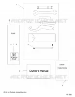 REFERENCES, TOOL KIT AND MANUEL DU PROPRIETAIRE