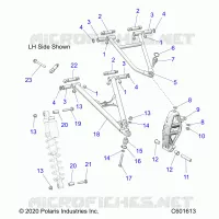 TRIANGLES SUSPENSIONS AVANT 