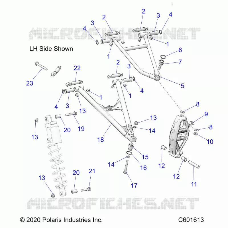 TRIANGLES SUSPENSIONS AVANT 