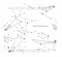 SUSPENSION AVANT CONTROL ARMS