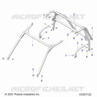 CHASSIS, CAB CADRE