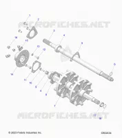 DRIVE TRAIN, JACKSHAFT AND ARBRE DE TRANSMISSION