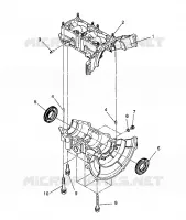 CARTERS MOTEUR ASSEMBLY LITE/0933433 and  LITE DELUXE/0933431 (4922972297028A)