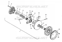 EMBRAYAGE DE TRANSMISSION XLT TOURING 0963357 AND EUROPEAN XLT TOURING E963357 (4931923192C001)