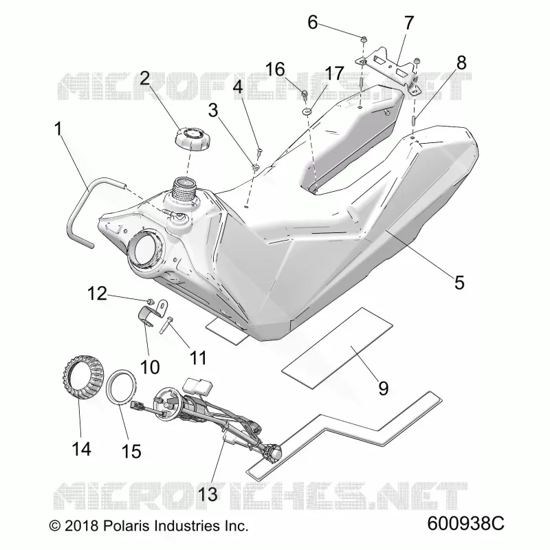 SYSTÃˆME D'ALIMENTATION, FUEL TANK ASM.