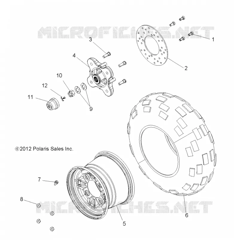ROUES, REAR