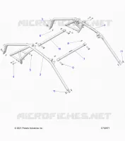 CHASSIS, CAB CADRE