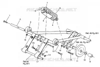 BRAS DE SUSPENSION AVANT 500 EFI SKS 0962574 AND EUROPEAN 500 EFI SKS E962574 (4931983198B013)