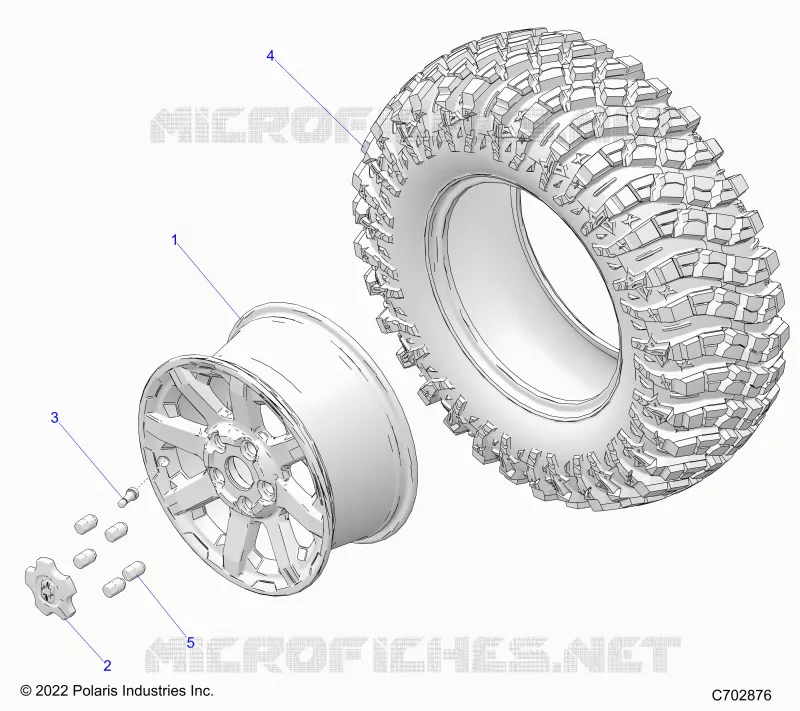 ROUES, REAR