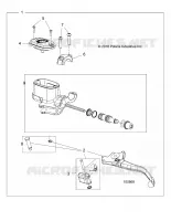 FREIN AVANT BRAKE LEVER AND MASTER CYLINDER