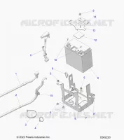 ELECTRICITE, BATTERY/BOX AND CABLES