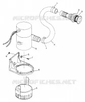 POMPE DE CALE HURRICANE B974473 and Intl. HURRICANE I974473 (4941044104B011)