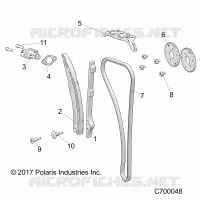 CHAINE DE DISTRIBUTION AND TENSIONER