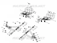 CHASSIS, A-ARM AND REPOSE PIED